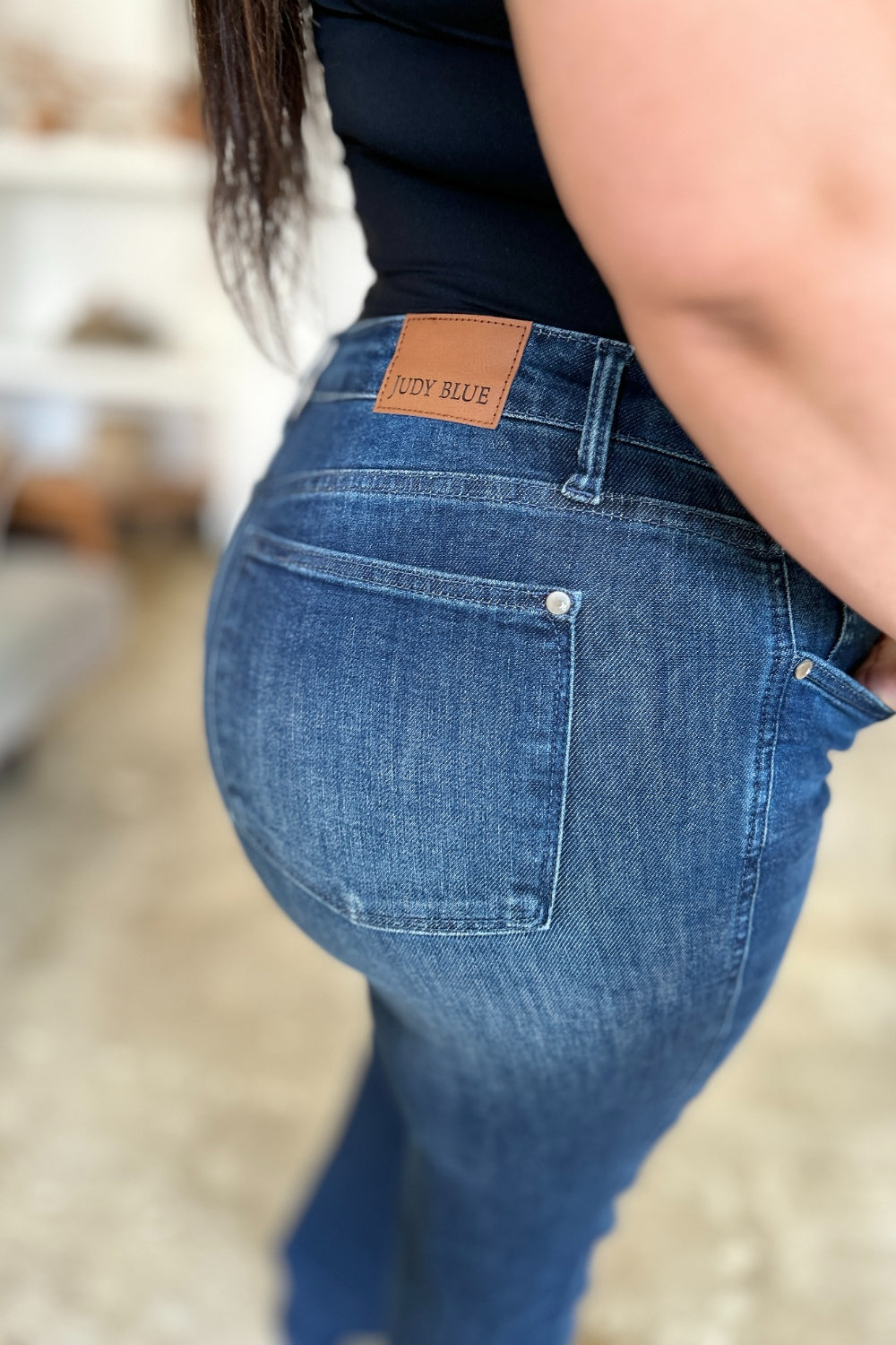 Judy Blue Full Size Tummy Control Straight Jeans