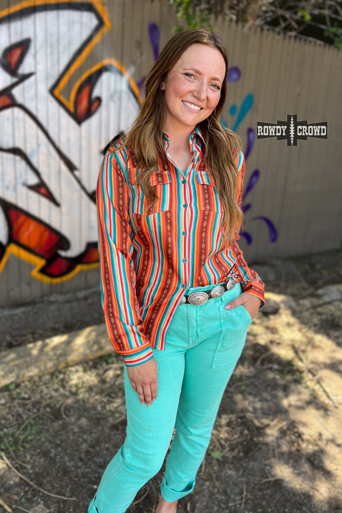 Sturgill Serape Button Up